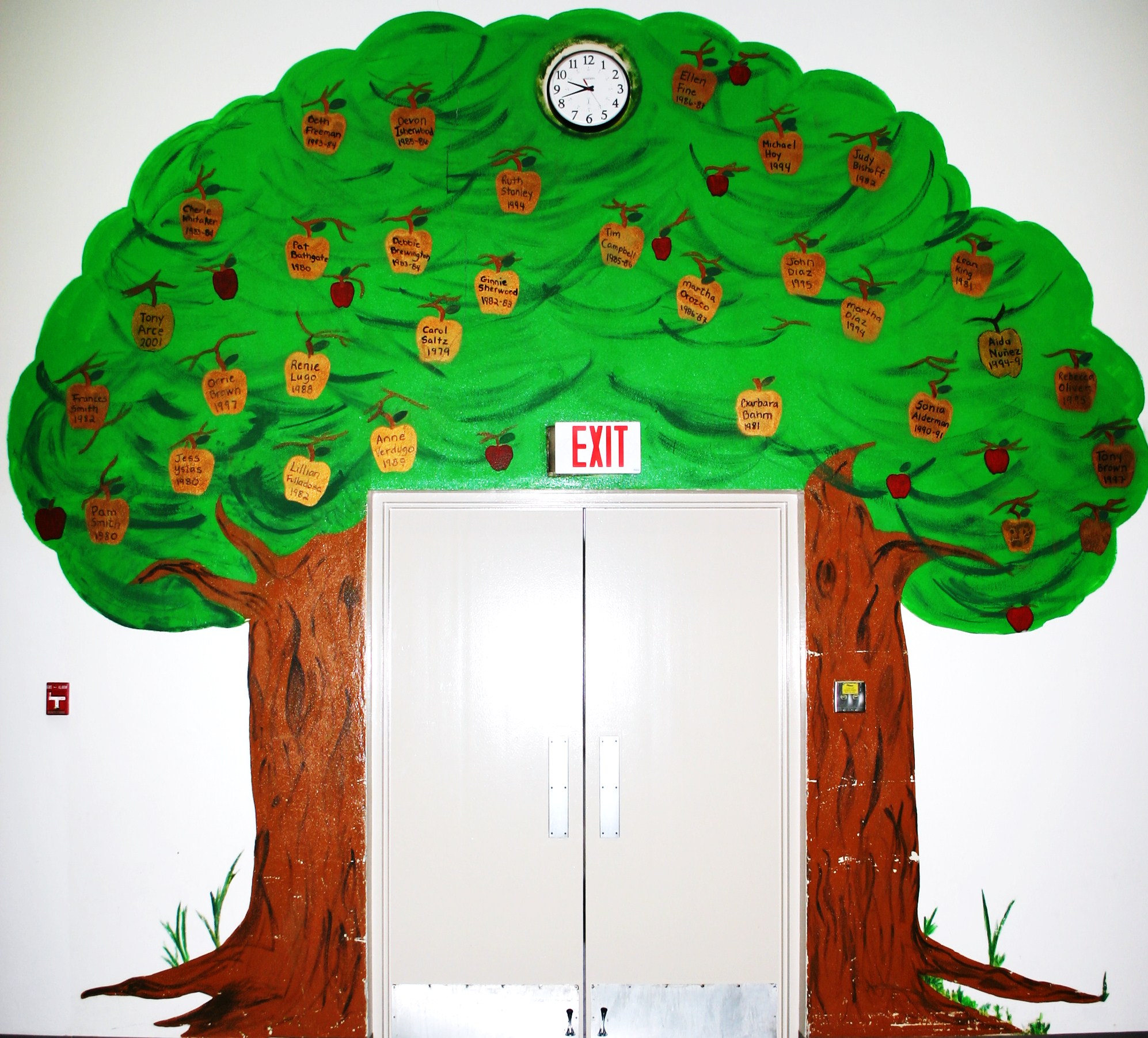 Mural in the Multipurpose Room 1990
